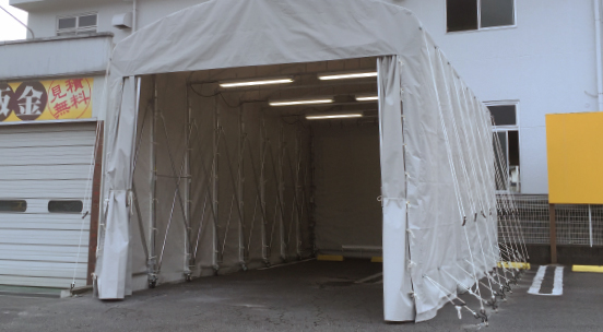 肩口に付属のアイボルトに加え、足元にもアイボルトを付属出来るようになりました。